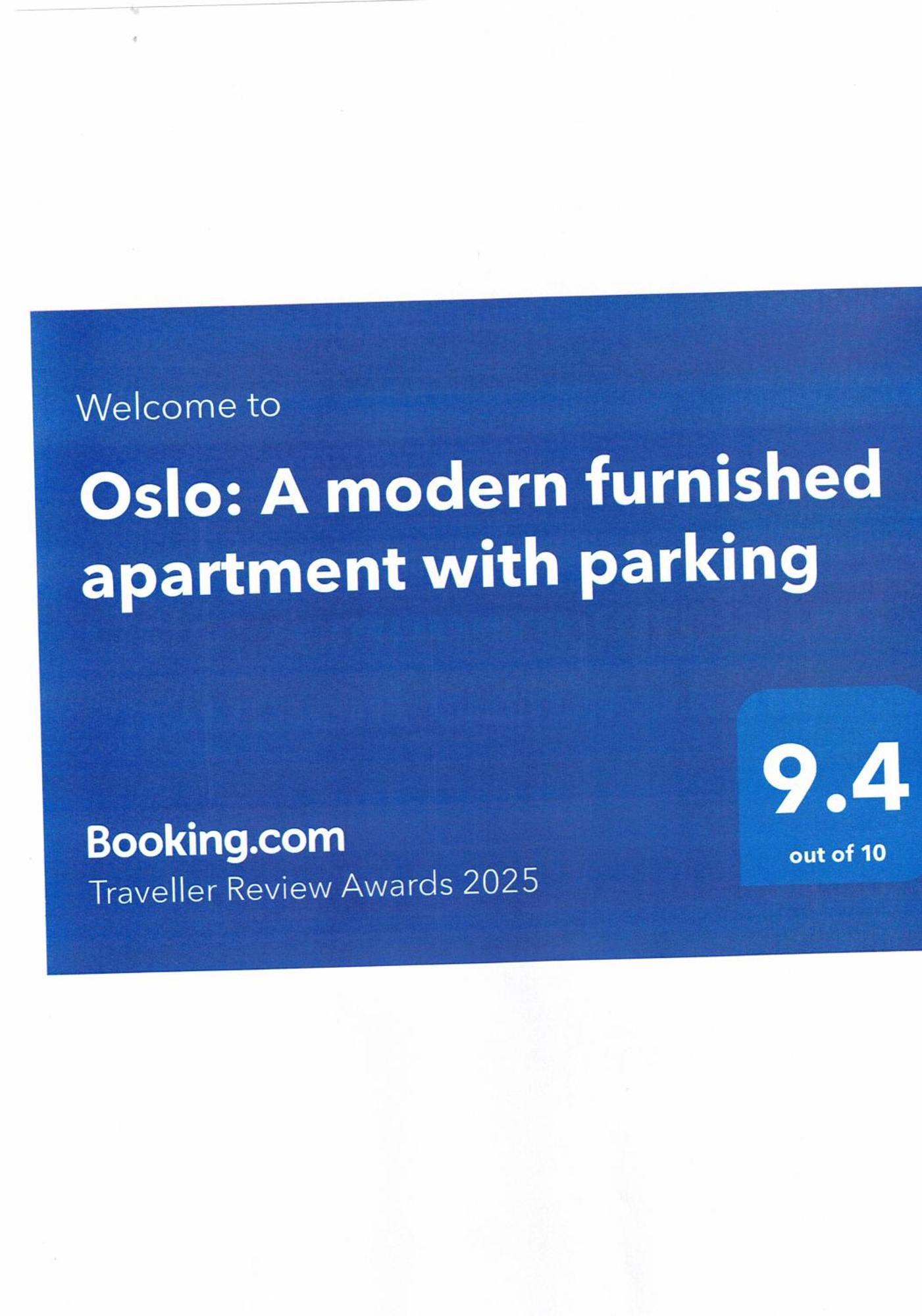 Oslo: A Modern Furnished Apartment With Parking صوفيا المظهر الخارجي الصورة